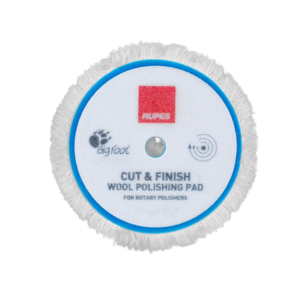 Rupes 9.BL180F 180mm Big Foot Cut &amp; Finish Wool Polishing Pad