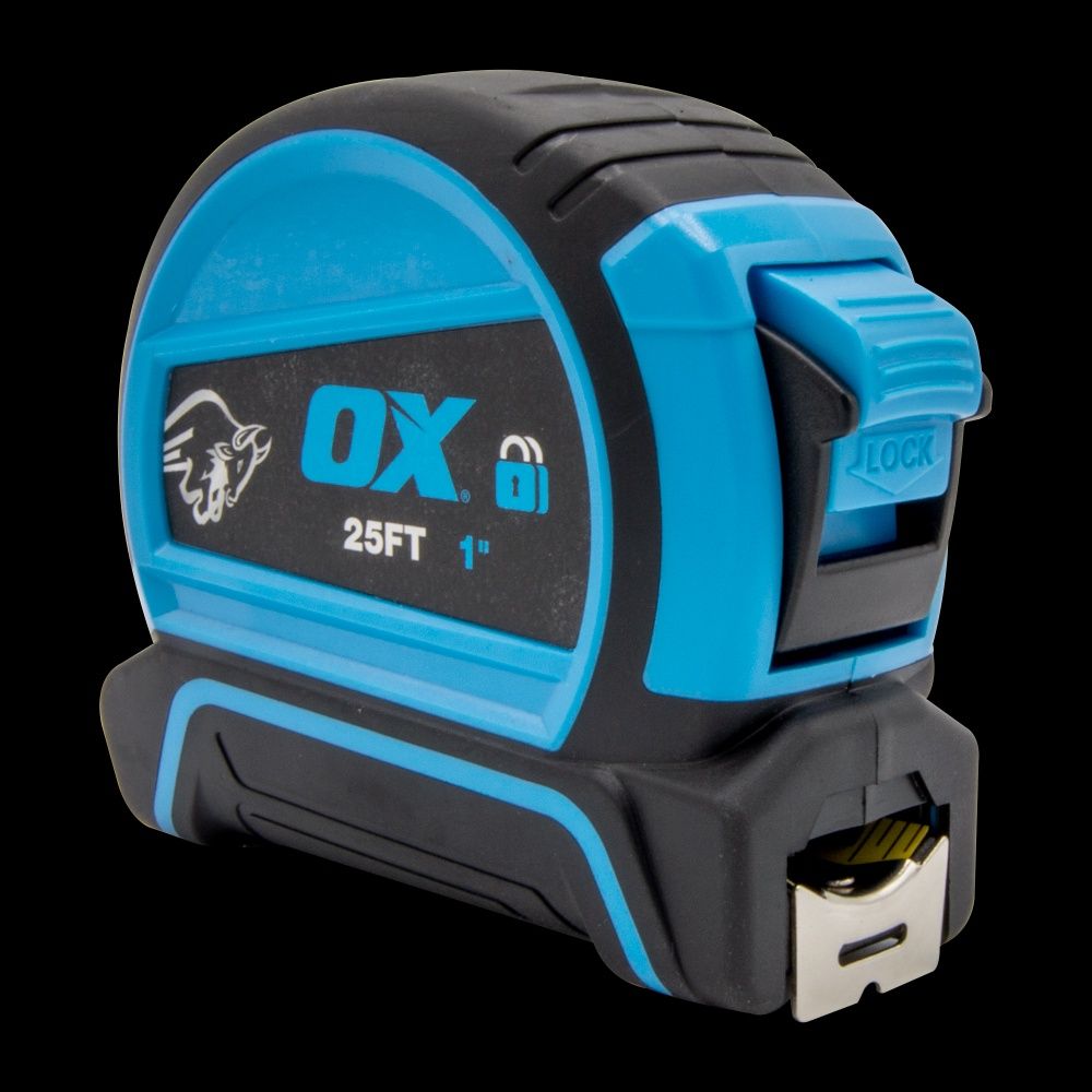 OX Trade OX-P508108 Double Locking Tape Measure 8m