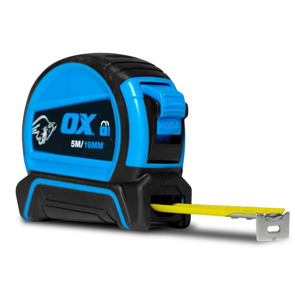 OX Tools OX-T505205 5m x 19mm Double Locking Tape Measure