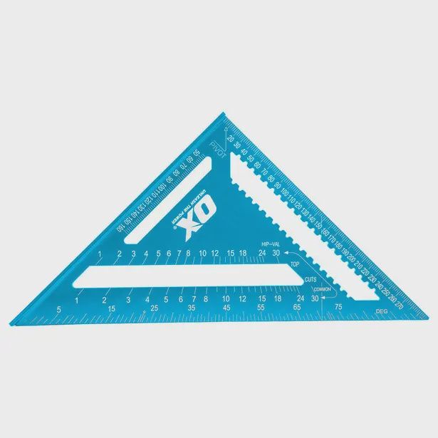 OX Pro OX-P506530 300mm Aluminium Rafter Square