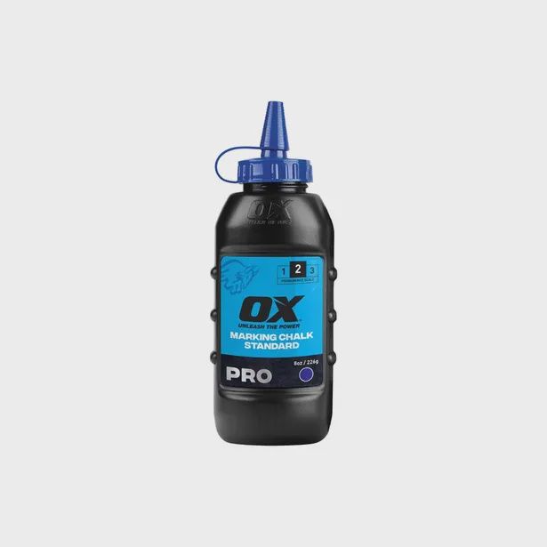 OX 8oz ox-p025702 Blue Standard Marking Chalk