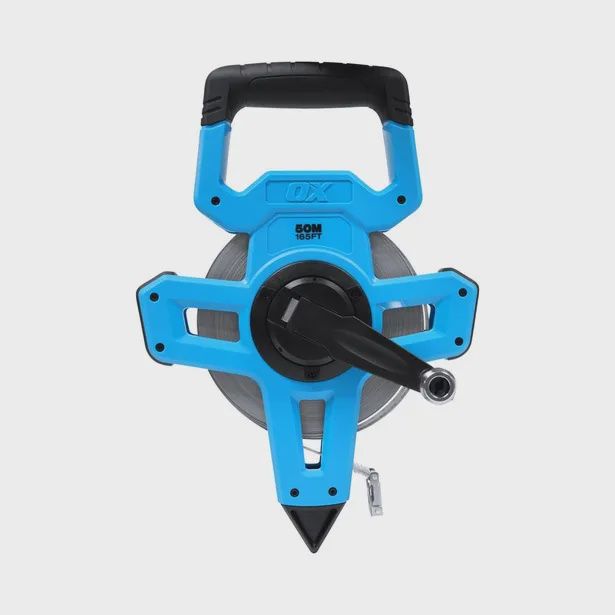 OX Trade OX-T507650 50m x 13mm Open Reel Tape Measure