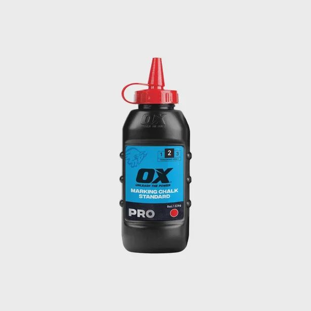 OX 8oz ox-p025701 RedStandard Marking Chalk