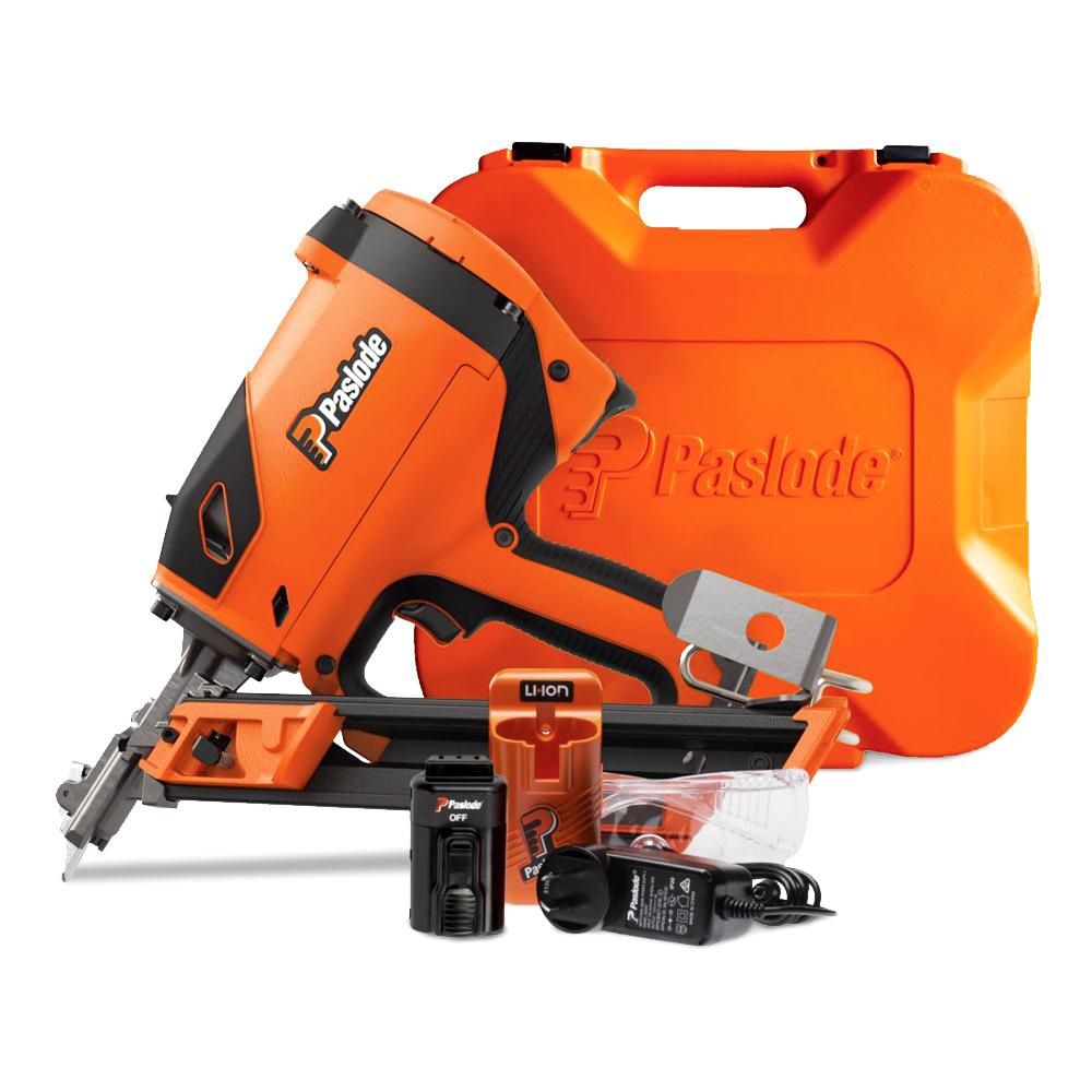 Paslode B60001 7.4V 2.0Ah Li-ion Positive Placement Nailer (PPN) Combo Kit