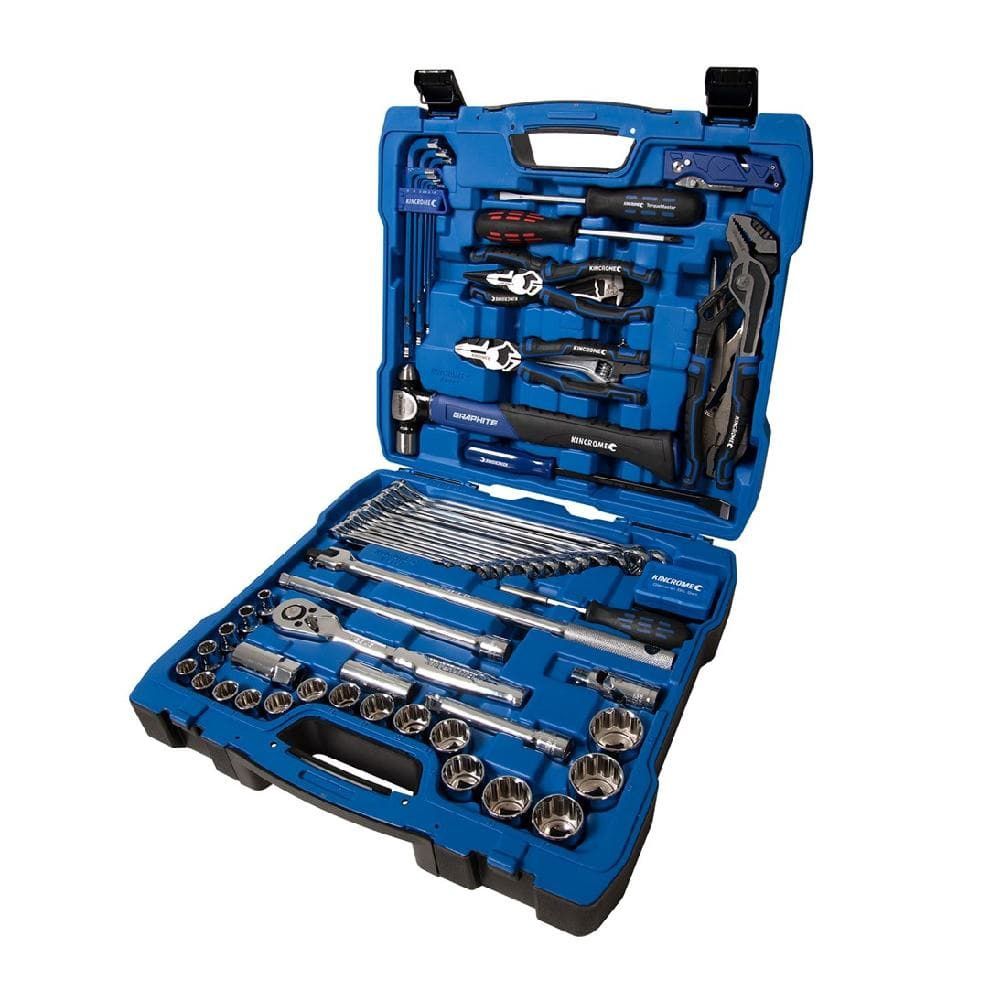 Kincrome K1865 Portable Workshop Automotive Toolkit 94 Piece 1/2″ Square Drive