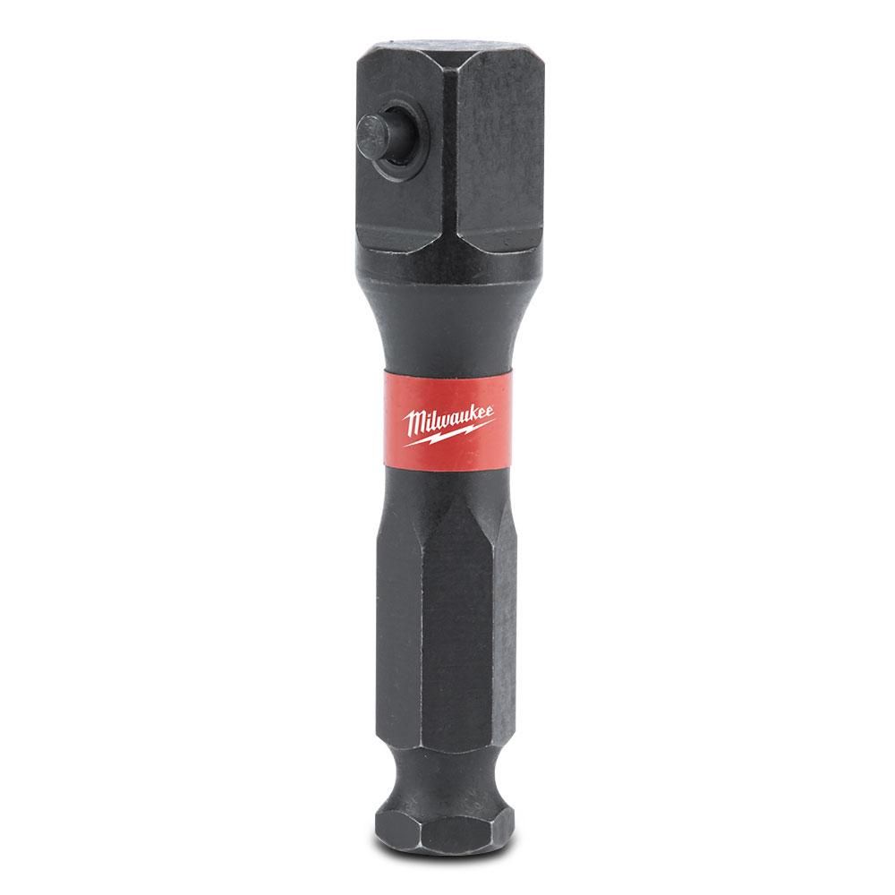 Milwaukee 48325100 SHOCKWAVE™ Lineman&#39;s Adaptor 7/16&quot; Hex to 1/2&quot; Square