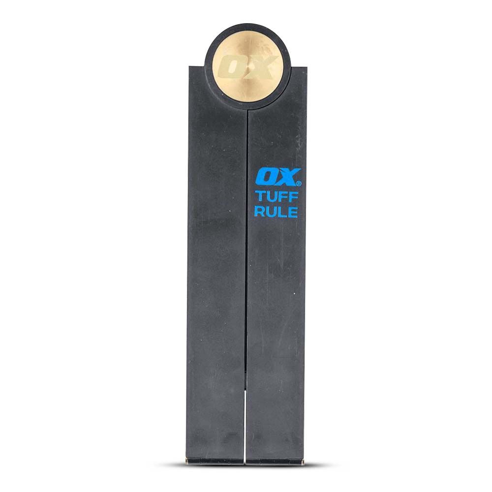 OX Tools OX-P507206 600mm Ox Pro Tuff Good Rule Folding Rule Angle Finder Black