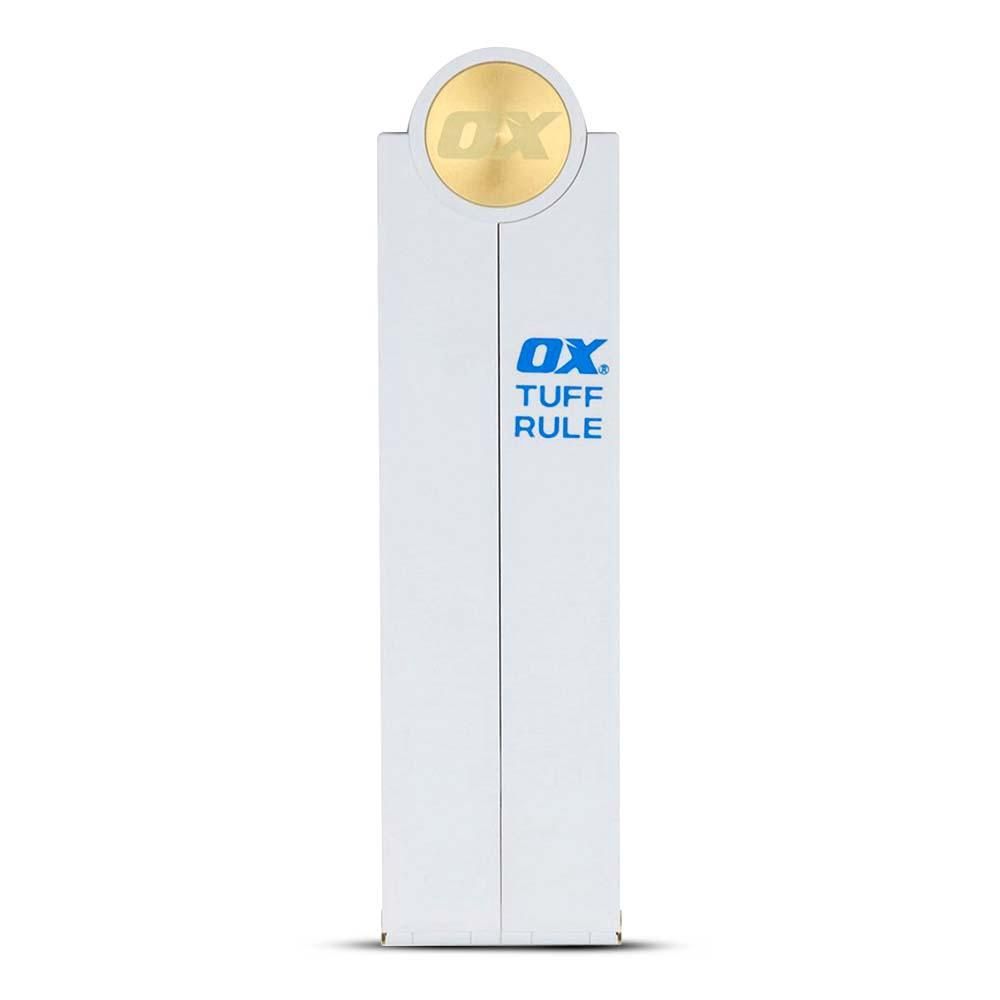 OX Tools OX-P507216 600mm Ox Pro Tuff Good Rule Folding Rule Angle Finder White