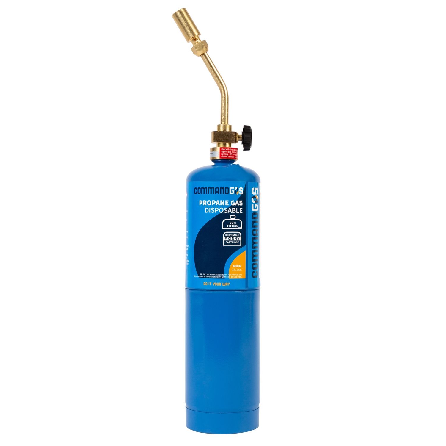 COMMAND GAS PINPOINT BRASS TORCH KIT WITH HAND SPARKER