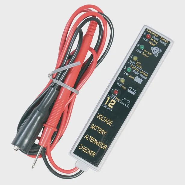 TOLEDO 302147 Battery &amp; Alternator Voltage Tester