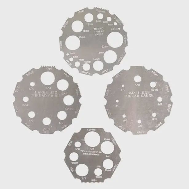 TOLEDO 301064 Thread Gauge Set - 4 Piece
