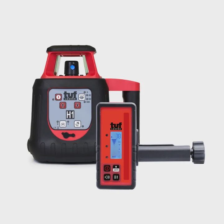 TUF RH500 RotoLaser Red H1 - Hz with FRD600A-R mm receiver