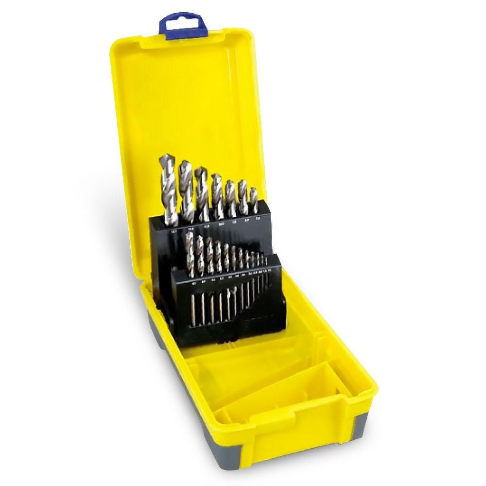 PP114 19 PCE M5 HSS DRILL SET MET 1-13MM - 2007-M5