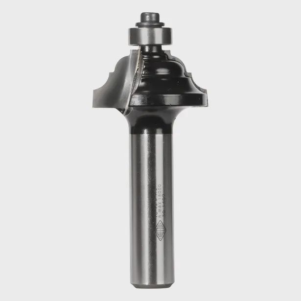 CARBITOOL TC 12 B 1/2 Router Bit TCT Classical w.Bearing 3/16inch -Radius 1/2inch -Shank