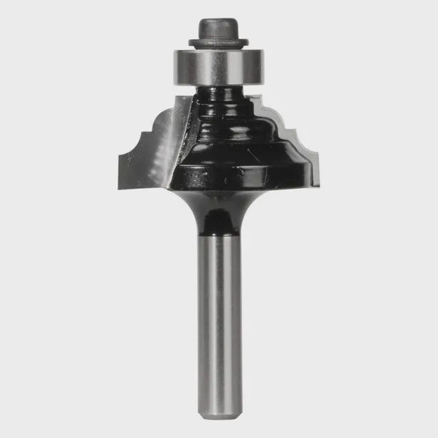 CARBITOOL TC 8 B Router Bit TCT Classical Bit w.Bearing 1/8inch -Radius 1/4inch -Shank