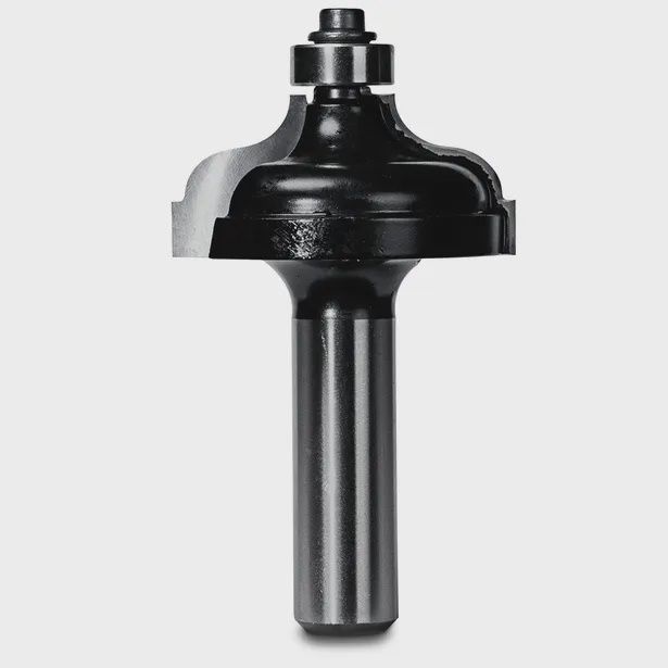 CARBITOOL T 7508 B 1/2 Router Bit TCT Ogee w.Bearing 1/4inch -Radius 1/2inch -Shank