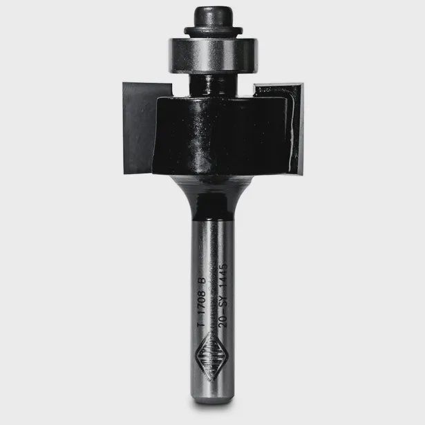 CARBITOOL T 1708 B Router Bit TCT Rebating 1/4inch -Rebate 1/4inch -Shank