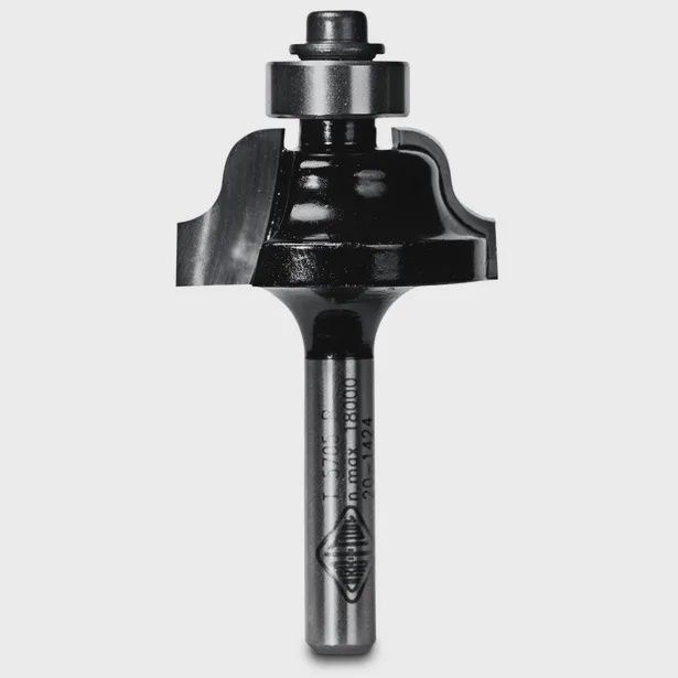 CARBITOOL T 5705 B Router Bit TCT Roman Ogee w.Bearing 5/32inch -Radius 1/4inch -Shank