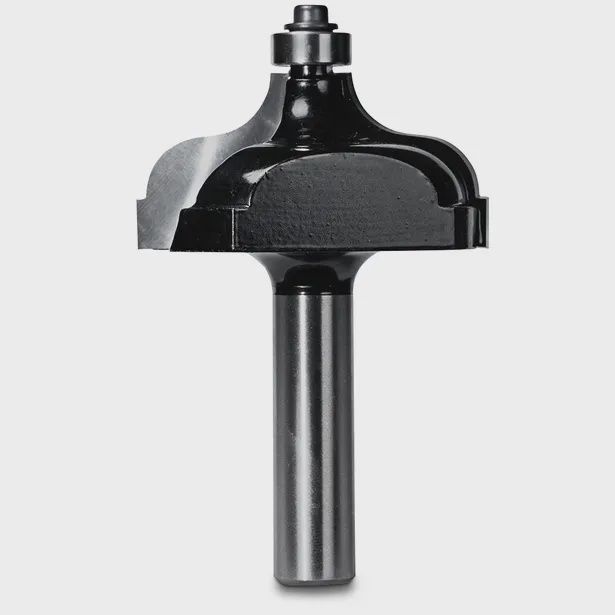 CARBITOOL T 7512 B 1/2 Router Bit TCT Ogee w.Bearing 3/8inch -Radius 1/2inch -Shank