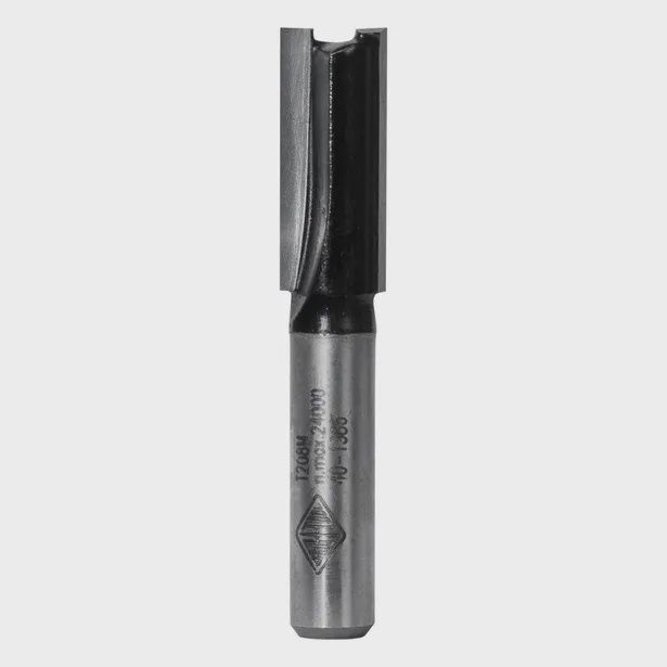 CARBITOOL T 208 M Router Bit TCT Straight 8mm-Diameter 1/4inch -Shank