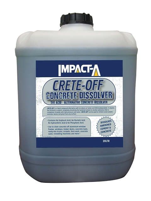IMPACT-A CRETE OFF CD-20L CONCRETE DISSOLVER-20L