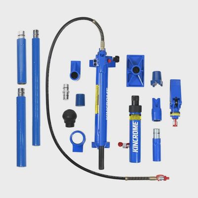 Kincrome K15147 10000kg (10T) Hydraulic Auto Panel &amp; Frame Body Repair Porta Power Kit