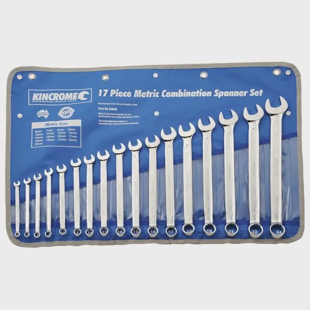 KINCROME K3028 17pc Metric Span Combo Set