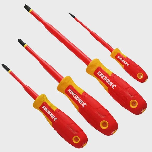 KINCROME K5617 TorqueMaster VDE Screwdriver Set - 4 Piece