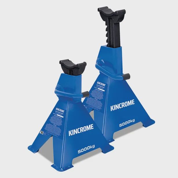 KINCROME K12075 5000kg Pair Ratchet Style Jack Stand