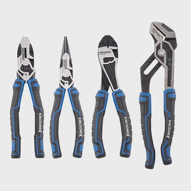 KINCROME K4221 4 Piece Combination Pliers Set