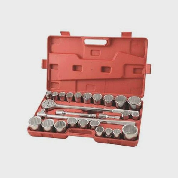 Supatool S2002 26 Piece Metric &amp; SAE 3/4&quot; Square Drive Socket Set