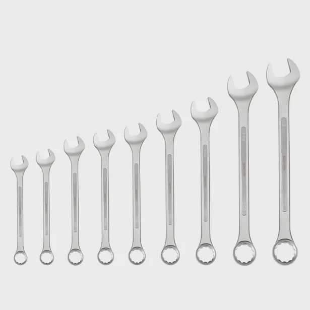 SUPATOOL STP3251 Jumbo SAE Spanner Set - 9 Piece