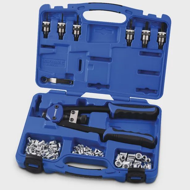 KINCROME K4900 68 Piece Twin Handle Nut Riveter Set M3-M10 Nutsert