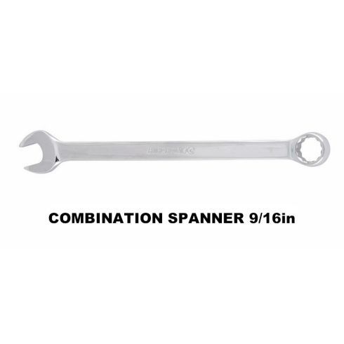 Kincrome K3522 Combination Spanner 9/16&quot; - Mirror Polish