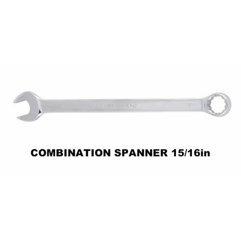 Kincrome K3528 Combination Spanner 15/16&quot; - Mirror Polish