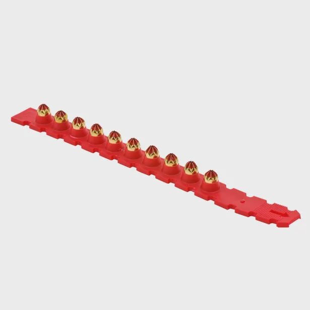 Ramset PLSRD22 Strong Safety Strip Cartridges Magazine (Red)