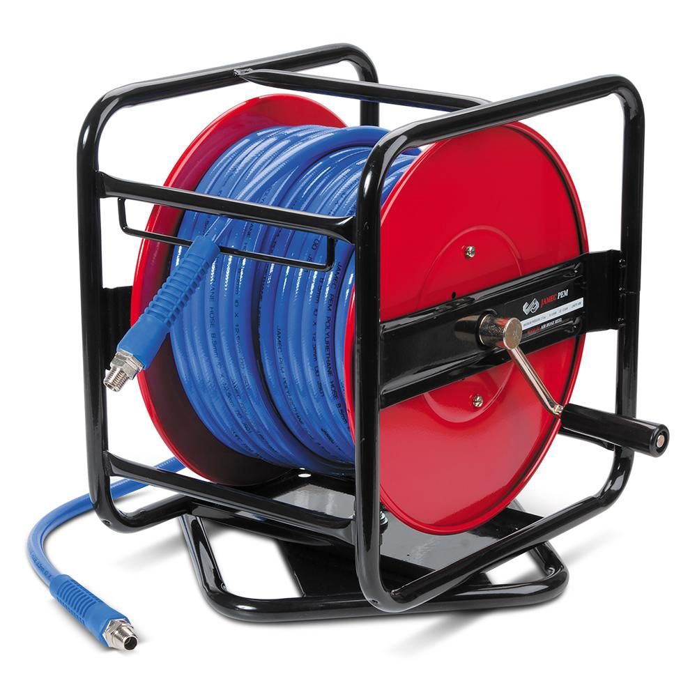 Jamec-Pem 58.2672 8mm x 40m Manual Wind Air Hose Reel