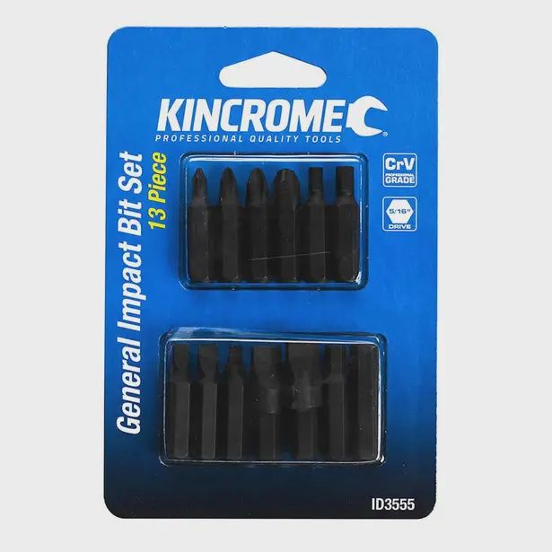 KINCROME ID3555 Impact Bits - 13 Piece