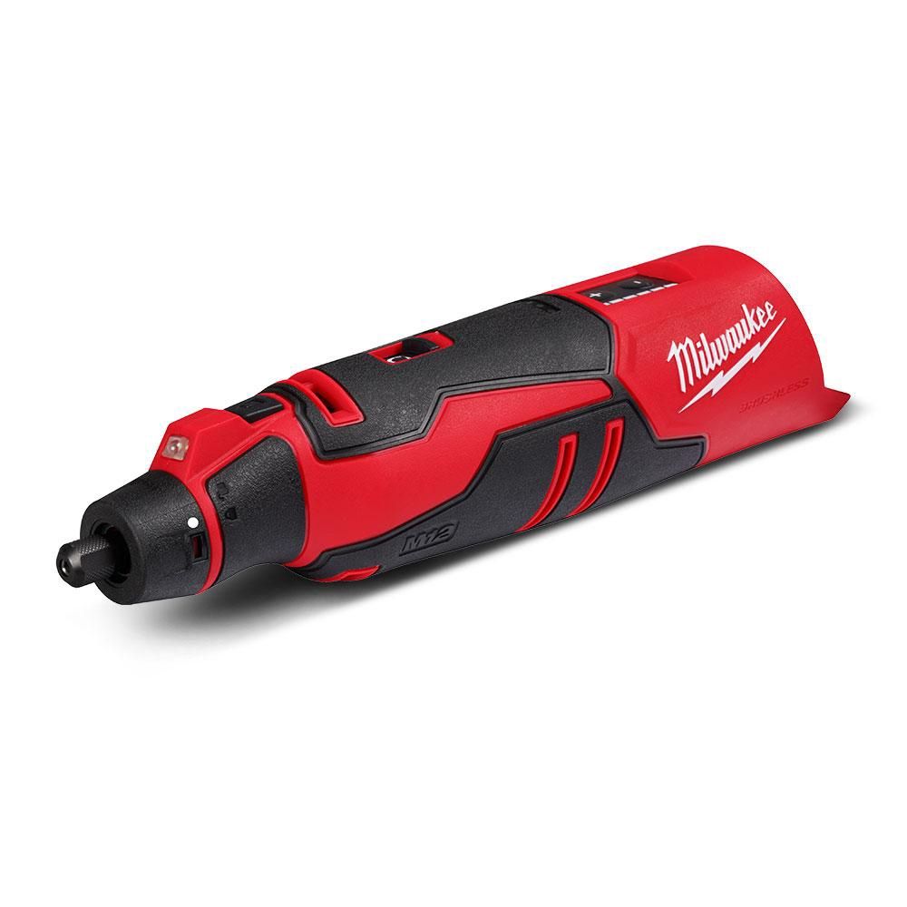 Milwaukee M12BLROT0 12V L-ion Cordless Brushless Rotary Tool - Skin Only