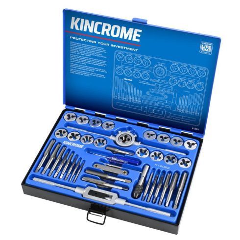 Kincrome K12022 Tap &amp; Die Set 39 Piece Imperial
