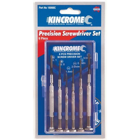 Kincrome 16066C Precision Screwdriver Set 6 Piece