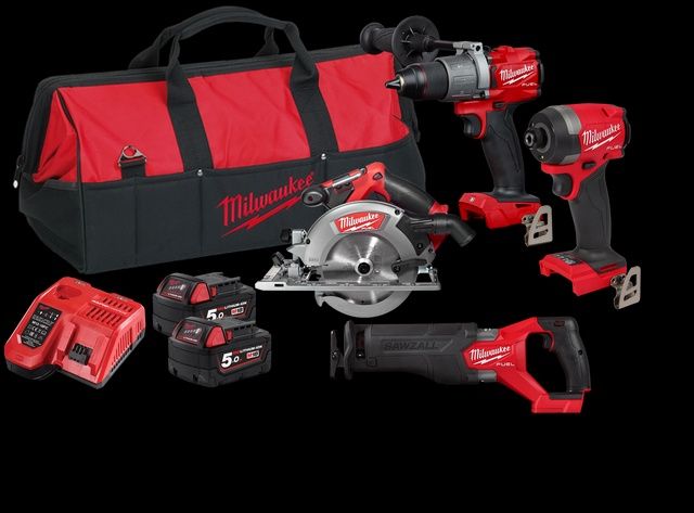Milwaukee M18FPP4E3502B 4 Piece Power Pack 18V  Combo