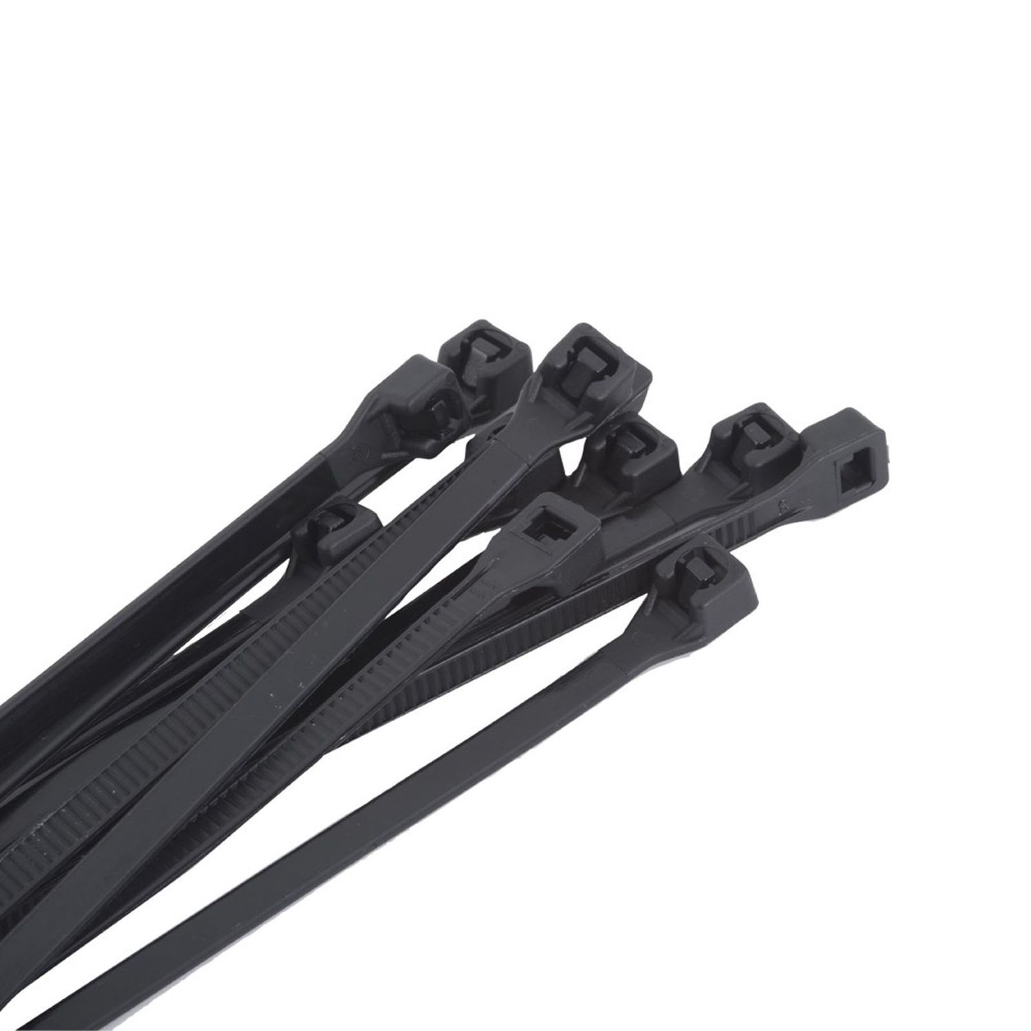 Kincrome K15709 Black Cable Tie Pack 300 x 4.8mm 25 Piece