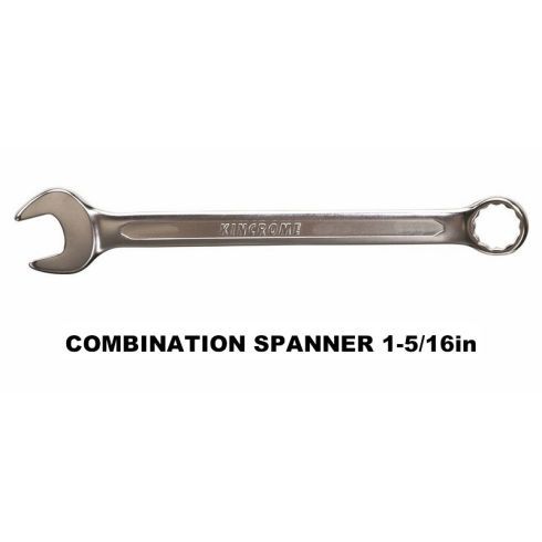 Kincrome C42C Combination Spanner 1-5/16&quot; Satin Finish