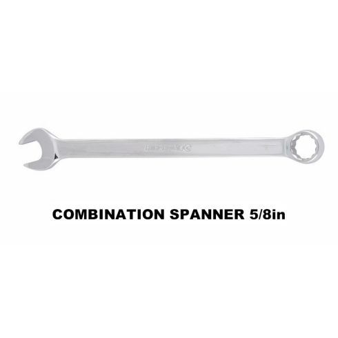 Kincrome K3523 Combination Spanner 5/8&quot; - Mirror Polish