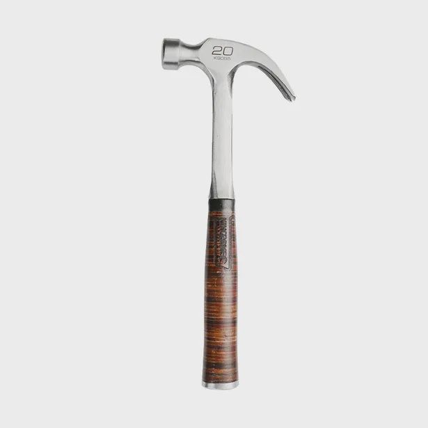 KINCROME K9055 20oz Claw Hammer Leather Handle