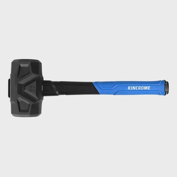 KINCROME K9090 24oz Graphite Rubber Handle Grip Mallet - Black