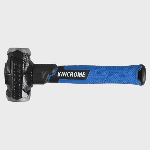 KINCROME K9320 3lb 1.35kg Graphite Rubber Grip Club Hammer