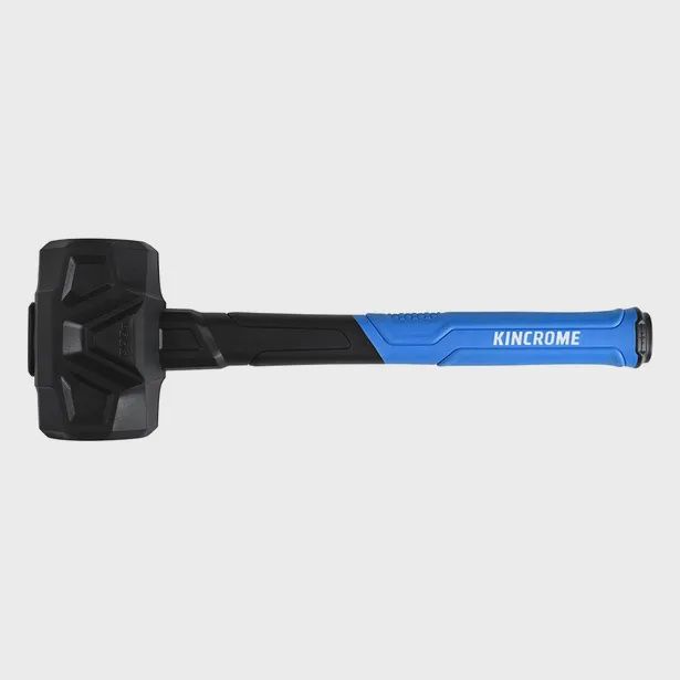 KINCROME K9092 32oz Graphite Rubber Handle Grip Mallet Black