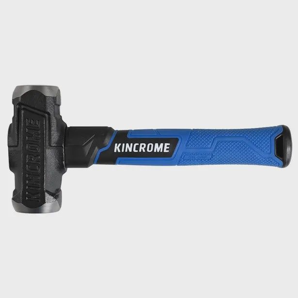 KINCROME K9321 4lb 1.8kg Graphite Rubber Grip Club Hammer